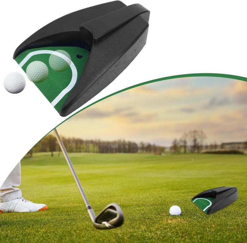 BTFO Golf Ball Return Putting Unit, Automatic Golf Ball Returner Putting Return Machine Battery-Powered (Not Included) for Indoor Outdoor Home Office Yard Practice - Image 3